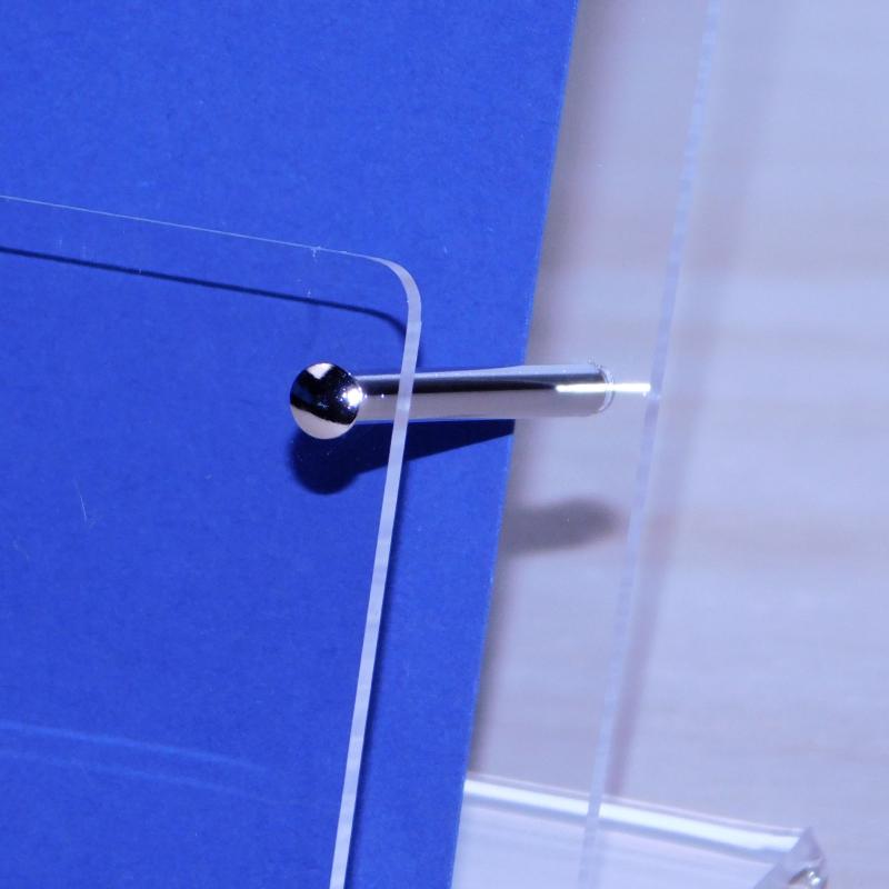 Tischprospektständer DIN A5 Querformat Fülltiefe 43mm